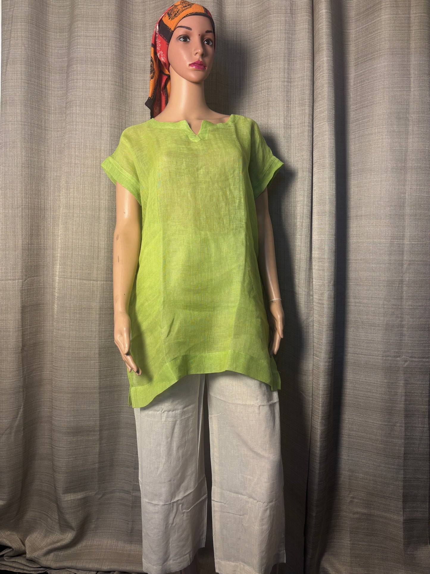 Luxury Medium Length Tunic with Bottom