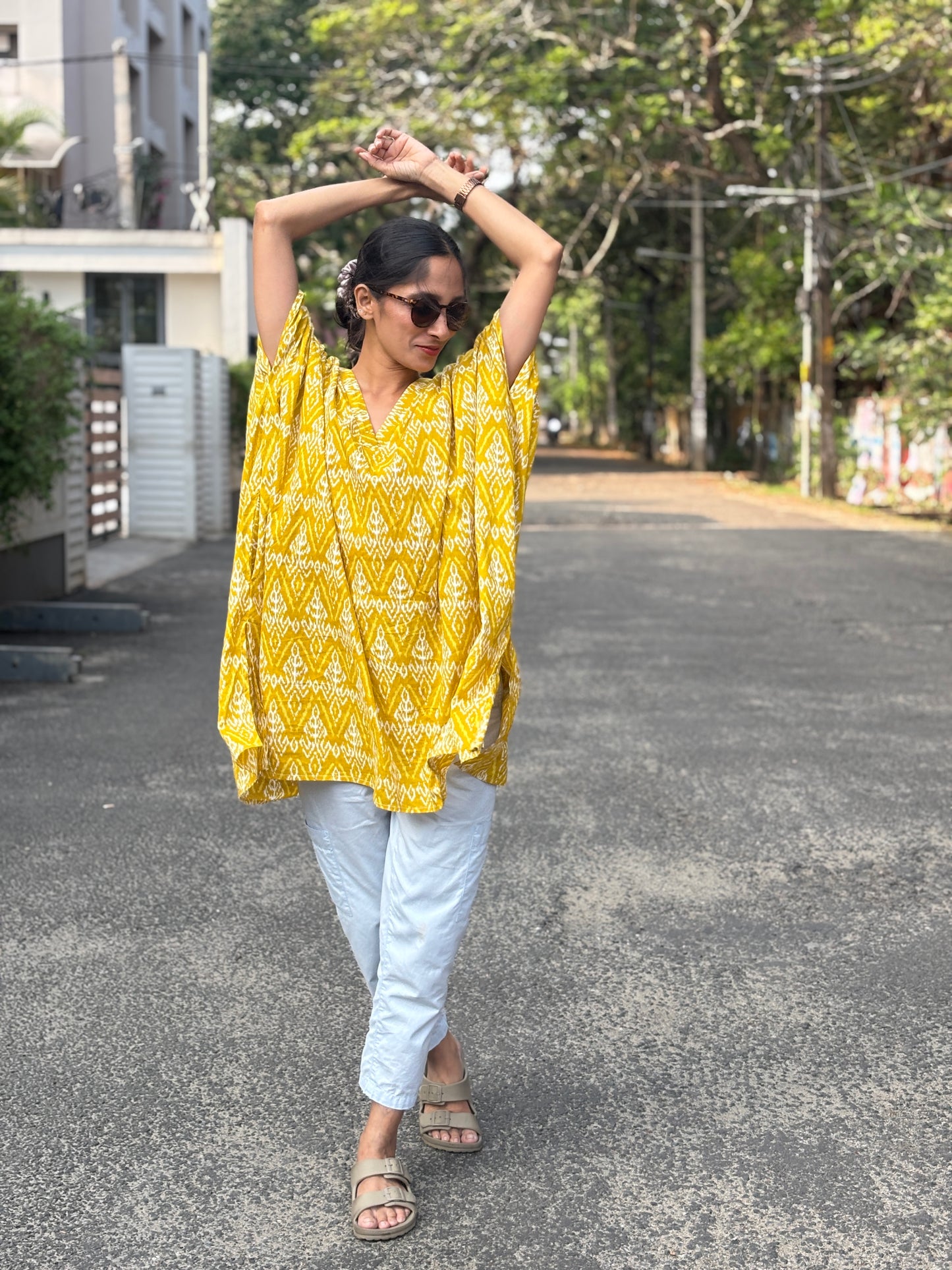 Anokha Cotton Caftan Dress