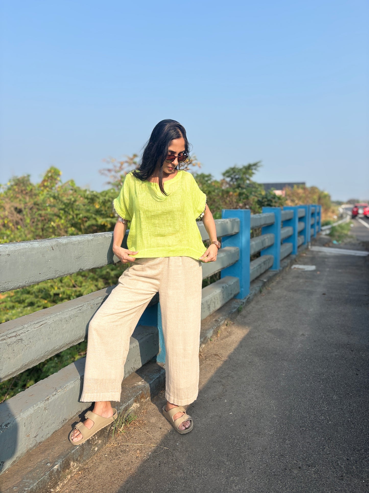 Luxury Coin Detailed Caftan Croptop & Bottom Combo