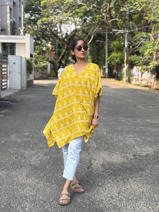 Anokha Cotton Caftan Dress