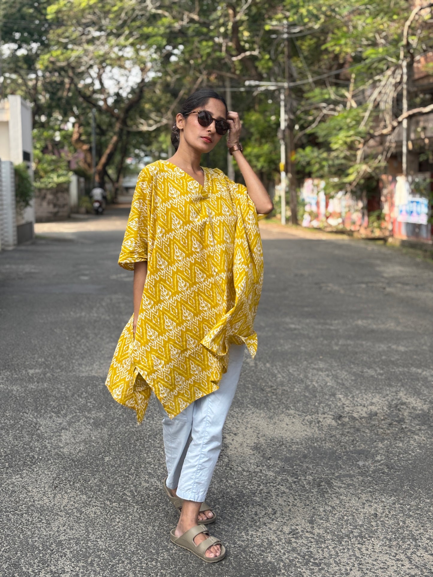Anokha Cotton Caftan Dress